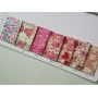Love Hearts Pattern Chunky Glitter Leather Felt Back