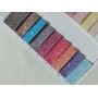 Round Sequin And Tinsel Chunky Glitter Leather