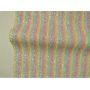 Ombre Chunky Glitter Leather Fabric With Felt Backing