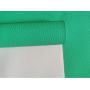 Green Color Litchi Leather Fabric Felt Backing Mini Roll 