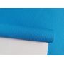 Blue Litchi Leather Fabric Felt Backing For Crafts Bows