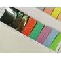 Smooth Fine Glitter Leather With Thick Felt Backing 