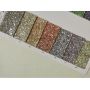Solid Color Ultra Chunky Glitter Leather With Felt Backing