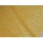 Yellow Holographic Iridescent Chunky Glitter Leather 
