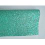 Green Holographic Iridescent Chunky Glitter Leather 