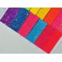 Bright Colors Ultra Chunky Glitter Leather Fabric