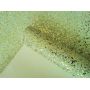 Green And Gold Chunky Glitter Leather Sheets