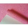 Pink Crystal Ultra Chunky Glitter Leather Felt Backed