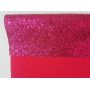 Mini Roll Chunky Glitter Leather Fabric For Crafts Bags Shoes