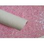 Pink Chunky Glitter Leather Fabric Mini Roll And Sheet Available