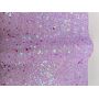 Iridescent Love Heart Sequin Chunky Glitter Leather 