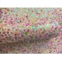Iridescent Love Hearts Chunky Glitter Leather