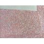 Light Pink White Iridescent Chunky Faux Leather Roll