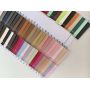 Solid Color Smooth PU Leather Fabric