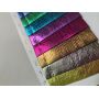 Metallic Faux Leather Fabric For Bags Crafts DIY Projects