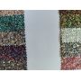 High Quality Chunky Glitter Leather Fabric