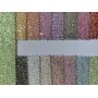 Round Sequin Chunky Glitter Leather With Twill Fabric Backing