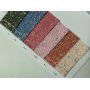 Holographic Solid Color Glitter Leather With Felt Back