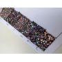 Colorful Sequin Ultra Chunky Glitter Leather Fabric