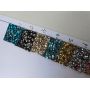 Colorful Sequin Ultra Chunky Glitter Leather Fabric