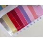 High Shine Solid Color PU Synthetic Leather Multi Color Stock 