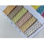 Wholesale Factory Supply Mesh Glitter Leather 