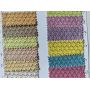 Wholesale Factory Supply Mesh Glitter Leather 