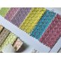 Wholesale Factory Supply Mesh Glitter Leather 
