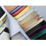Metallic Solid Color Faux Leather Felt Backing