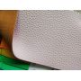 Litchi Grain PU Faux Leather With Soft Felt Back